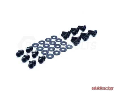 Dress Up Bolts Titanium Hardware Door Kit Chevrolet Corvette C6 2005-2013 - CHE-015-Ti-PRP