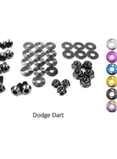 Dress Up Bolts Titanium Engine Bay Kit Dodge Dart 2013-2016                                     - DOD-002-Ti-BLK - Image 5