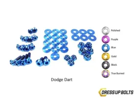 Dress Up Bolts Titanium Engine Bay Kit Dodge Dart 2013-2016