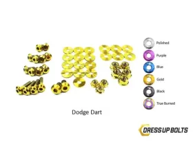Dress Up Bolts Titanium Engine Bay Kit Dodge Dart 2013-2016