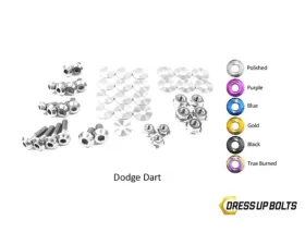 Dress Up Bolts Titanium Engine Bay Kit Dodge Dart 2013-2016
