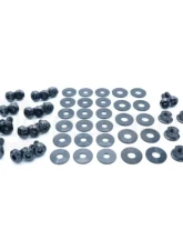 Dress Up Bolts Stage 1 Titanium Hardware Engine Bay Kit Dodge Charger 2015-2021                                     - DOD-003-Ti-BLK - Image 3