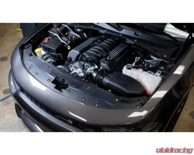 Dress Up Bolts Stage 2 Titanium Hardware Engine Bay Kit Dodge Charger 2015-2021 - DOD-004-Ti-BLU