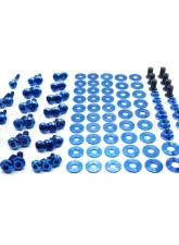 Dress Up Bolts Stage 2 Titanium Hardware Engine Bay Kit Dodge Charger 2015-2021                                     - DOD-004-Ti-BLU - Image 4