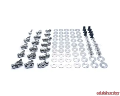 Dress Up Bolts Stage 2 Titanium Hardware Engine Bay Kit Dodge Charger 2015-2021 - DOD-004-Ti-POL
