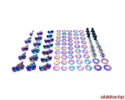 Dress Up Bolts Stage 2 Titanium Hardware Engine Bay Kit Dodge Charger 2015-2021 - DOD-004-Ti-TB