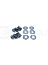 Dress Up Bolts Titanium Hardware Hood Kit Dodge Charger 2015-2021                                     - DOD-005-Ti-BLK - Image 3