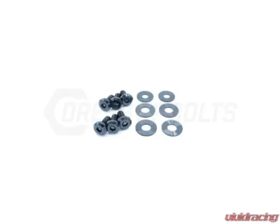 Dress Up Bolts Titanium Hardware Hood Kit Dodge Charger 2015-2021 - DOD-005-Ti-BLK