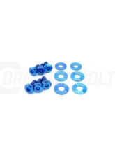 Dress Up Bolts Titanium Hardware Hood Kit Dodge Charger 2015-2021                                     - DOD-005-Ti-BLU - Image 3