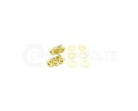 Dress Up Bolts Titanium Hardware Hood Kit Dodge Charger 2015-2021
