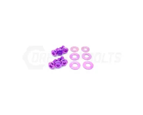Dress Up Bolts Titanium Hardware Hood Kit Dodge Charger 2015-2021
