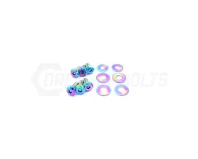 Dress Up Bolts Titanium Hardware Hood Kit Dodge Charger 2015-2021