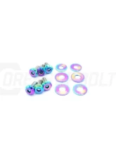 Dress Up Bolts Titanium Hardware Hood Kit Dodge Charger 2015-2021                                     - DOD-005-Ti-TB - Image 3