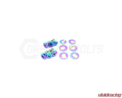 Dress Up Bolts Titanium Hardware Hood Kit Dodge Charger 2015-2021 - DOD-005-Ti-TB