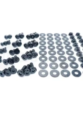 Dress Up Bolts Titanium Hardware Door Kit Dodge Charger 2015-2021                                     - DOD-006-Ti-BLK - Image 3