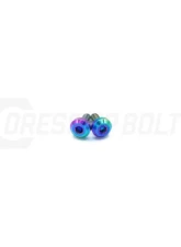 Dress Up Bolts Titanium Hardware Fuel Door Kit Dodge Charger 2015-2021                                     - DOD-007-Ti-TB - Image 3