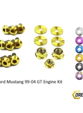 Dress Up Bolts Titanium Engine Kit Ford Mustang GT 1999-2004                                     - FOR-009-Ti-GLD - Image 2