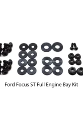Dress Up Bolts Titanium Engine Bay Kit Ford Focus ST 2015-2018                                     - FOR-012-Ti-BLK - Image 2