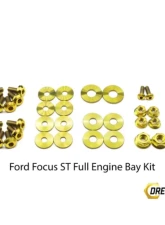 Dress Up Bolts Titanium Engine Bay Kit Ford Focus ST 2015-2018                                     - FOR-012-Ti-GLD - Image 2