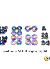 Dress Up Bolts Titanium Engine Bay Kit Ford Focus ST 2015-2018                                     - FOR-012-Ti-TB - Image 2
