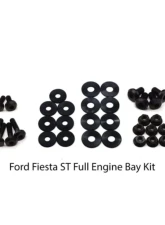 Dress Up Bolts Titanium Engine Bay Kit Ford Fiesta ST 2013-2018                                     - FOR-013-Ti-BLK - Image 2