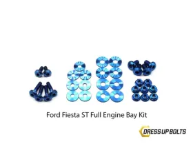 Dress Up Bolts Titanium Engine Bay Kit Ford Fiesta ST 2013-2018