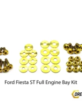 Dress Up Bolts Titanium Engine Bay Kit Ford Fiesta ST 2013-2018                                     - FOR-013-Ti-GLD - Image 2