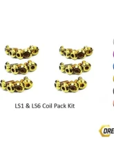 Dress Up Bolts Titanium Coil Pack Kit Chevrolet | Pontiac LS1 - LS6                                     - GM-001-Ti-GLD - Image 2