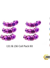 Dress Up Bolts Titanium Coil Pack Kit Chevrolet | Pontiac LS1 - LS6                                     - GM-001-Ti-PRP - Image 2