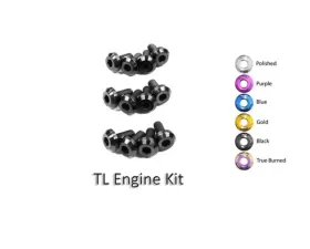 Dress Up Bolts Titanium Hardware Engine Kit Acura TL J32A3 Engine 2004-2008