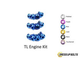 Dress Up Bolts Titanium Hardware Engine Kit Acura TL J32A3 Engine 2004-2008