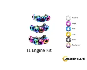 Dress Up Bolts Titanium Hardware Engine Kit Acura TL J32A3 Engine 2004-2008