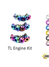 Dress Up Bolts Titanium Hardware Engine Kit Acura TL J32A3 Engine 2004-2008                                     - HON-006-Ti-TB - Image 3