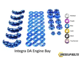 Dress Up Bolts Titanium Full Engine Bay Kit Acura Integra DA 1989-1993