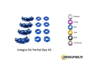 Dress Up Bolts Titanium Partial Engine Bay Kit Acura Integra DA 1989-1993