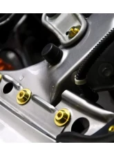 Dress Up Bolts Stage 2 Titanium Hardware Engine Bay Kit Honda S2000 2000-2009                                     - HON-015-Ti-GLD - Image 2