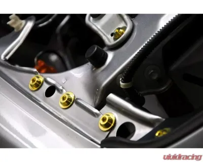 Dress Up Bolts Stage 2 Titanium Hardware Engine Bay Kit Honda S2000 2000-2009 - HON-015-Ti-GLD