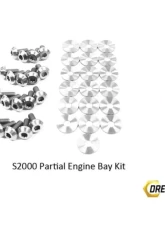 Dress Up Bolts Stage 1 Titanium Hardware Engine Bay Kit Honda S2000 2000-2009                                     - HON-017-Ti-POL - Image 2