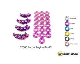 Dress Up Bolts Stage 1 Titanium Hardware Engine Bay Kit Honda S2000 2000-2009