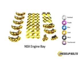 Dress Up Bolts Titanium Engine Bay Kit Acura NSX 1991-2005