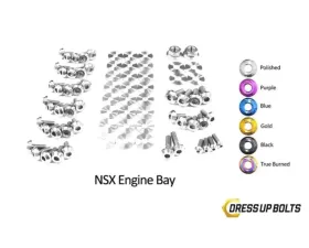 Dress Up Bolts Titanium Engine Bay Kit Acura NSX 1991-2005