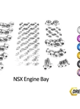 Dress Up Bolts Titanium Engine Bay Kit Acura NSX 1991-2005                                     - HON-032-Ti-POL - Image 2