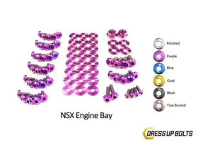 Dress Up Bolts Titanium Engine Bay Kit Acura NSX 1991-2005