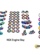 Dress Up Bolts Titanium Engine Bay Kit Acura NSX 1991-2005                                     - HON-032-Ti-TB - Image 2