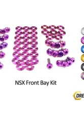 Dress Up Bolts Titanium Front Bay Kit Acura NSX 1991-2005                                     - HON-033-Ti-PRP - Image 2