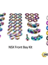 Dress Up Bolts Titanium Front Bay Kit Acura NSX 1991-2005                                     - HON-033-Ti-TB - Image 2