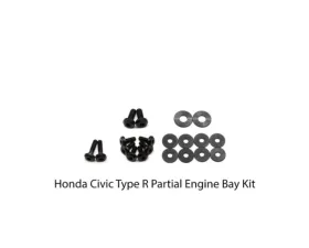 Dress Up Bolts Stage 1 Titanium Hardware Engine Bay Kit Honda Civic Type R 2017-2021