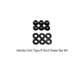 Dress Up Bolts Titanium Hardware Strut Tower Kit Honda Civic Type R 2017-2021