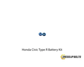 Dress Up Bolts Titanium Hardware Battery Kit Honda Civic Type R 2017-2021