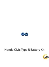 Dress Up Bolts Titanium Hardware Battery Kit Honda Civic Type R 2017-2021                                     - HON-040-Ti-BLU - Image 2